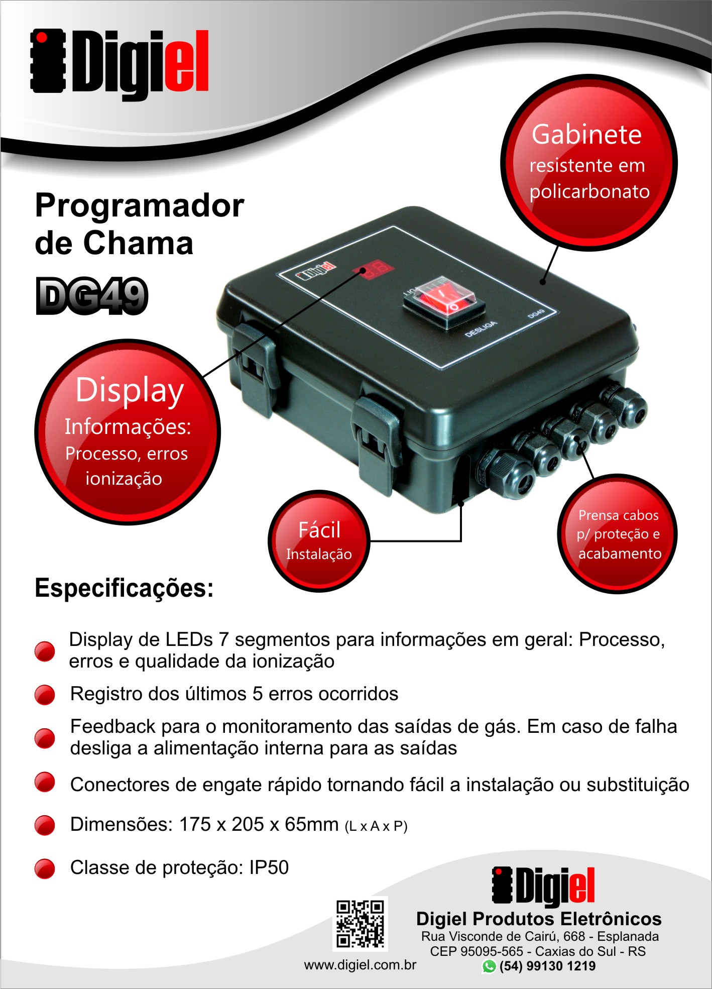 Folder - Programador de Chama DG49