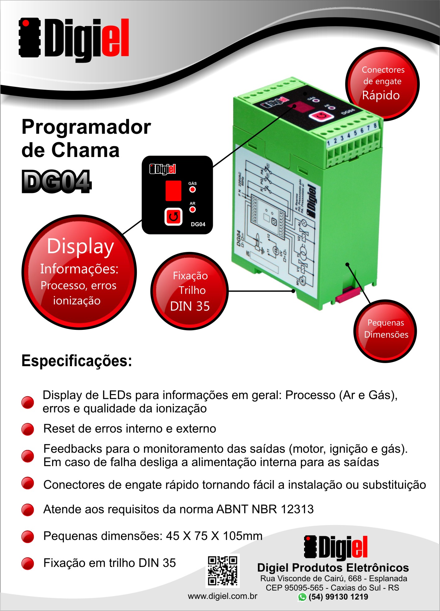 Folder - Programador de Chama DG04